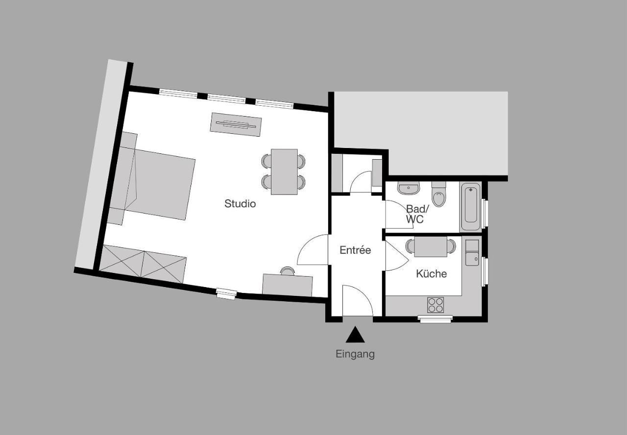 City Stay Furnished Apartments - Fasenstaubstrasse Schaffhausen Ngoại thất bức ảnh